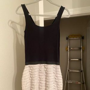 Bebe ruffle dress